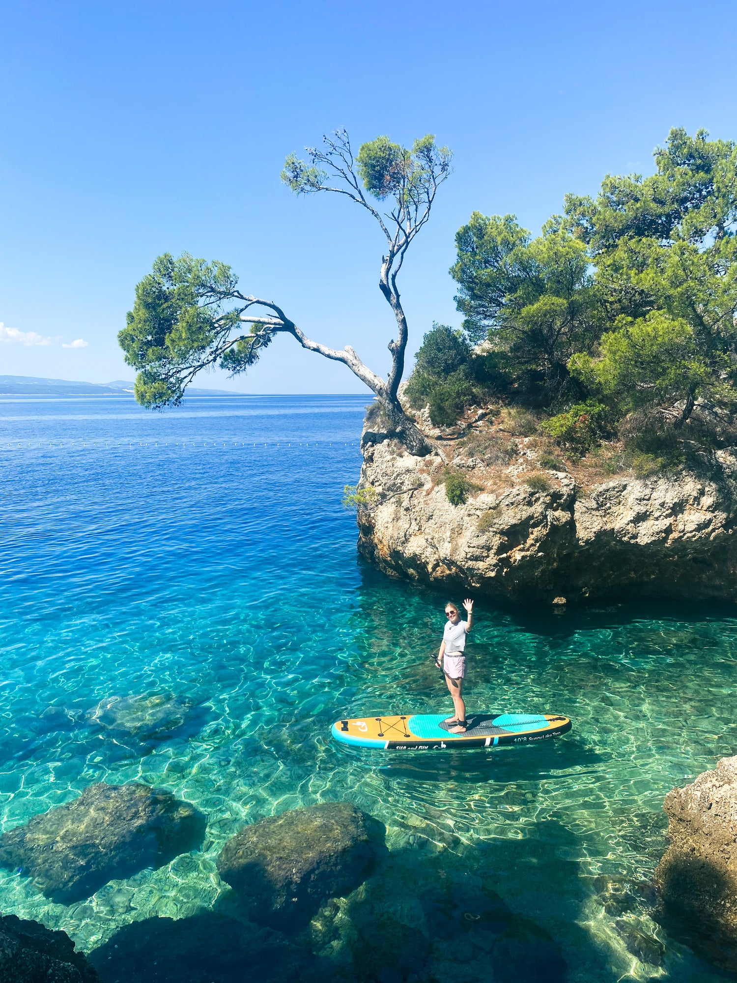 SUP-Kroatien-Urlaub-Sunny Lake Board